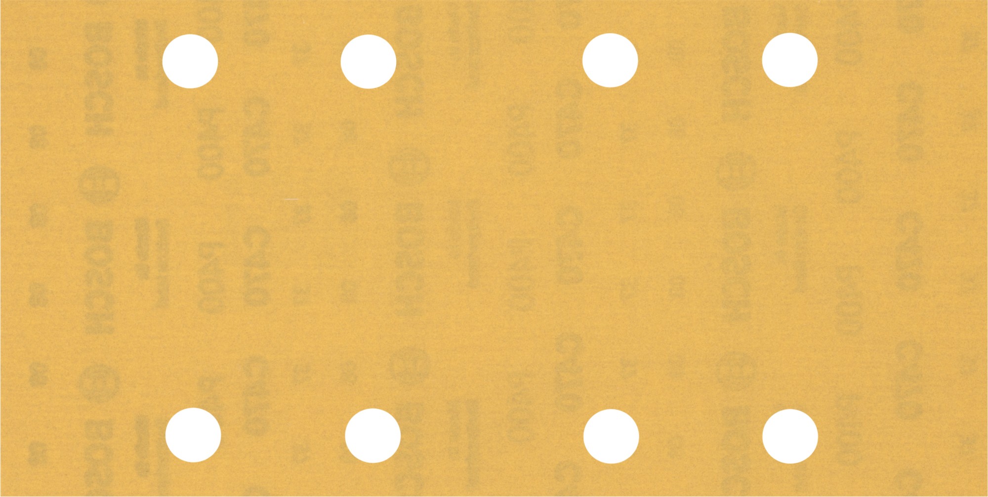 Papel de lija EXPERT C470 con 8 orificios para lijadoras orbitales 93 x 186 mm, G 400 10 unidades