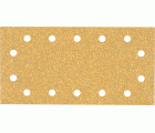Papel de lija EXPERT C470 con 14 orificios para lijadoras orbitales 115 x 230 mm, G 40 10 unidades