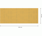 Papel de lija EXPERT C470 sin orificios para lijadoras orbitales de 93 x 230 mm, G 320, 10 unidades