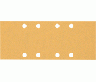 Papel de lija EXPERT C470 con 8 orificios para lijadoras orbitales 93 x 230 mm, G 100 10 unidades