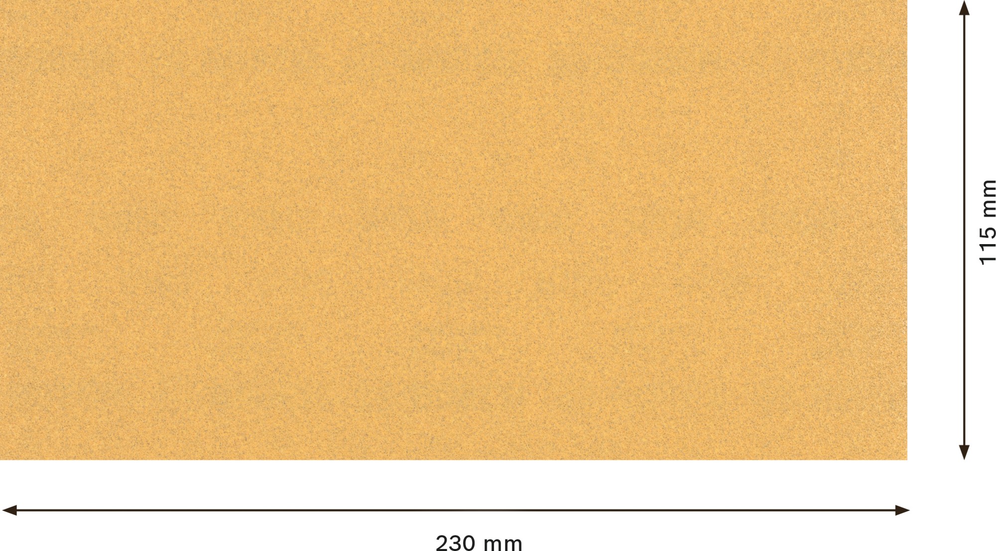 Papel de lija EXPERT C470 con 14 orificios para lijadoras orbitales 115 x 230 mm, G 100 10 unidades