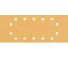 Papel de lija EXPERT C470 con 14 orificios para lijadoras orbitales 115 x 280 mm, G 100 10 unidades