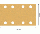 Papel de lija EXPERT C470 con 8 orificios para lijadoras orbitales 80 x 133 mm, G 60 10 unidades