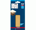 Papel de lija EXPERT C470 con 8 orificios para lijadoras orbitales 80 x 133 mm, G 60 10 unidades