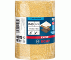 Rollo de papel de lija EXPERT C470 para lijado manual de 115 mm, 5 m, G 40