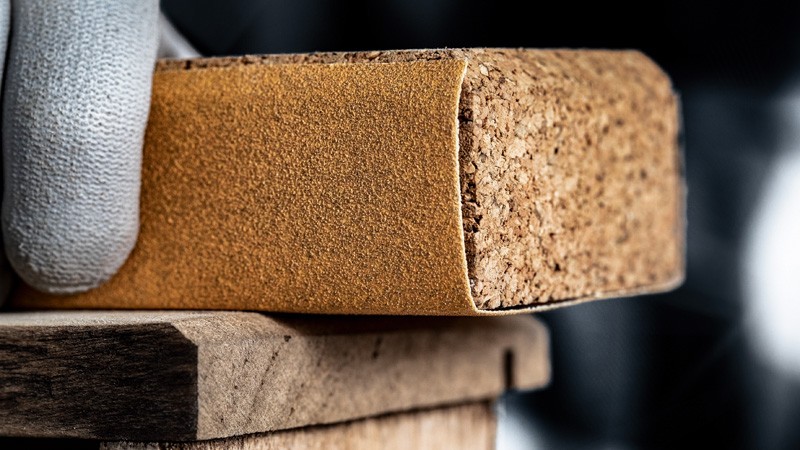 Rollo de papel de lija EXPERT C470 para lijado manual de 115 mm, 5 m, G 120