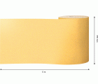 Rollo de papel de lija EXPERT C470 para lijado manual de 115 mm, 5 m, G 120