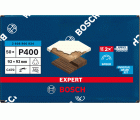 Papel de lija EXPERT C470 para lijadoras delta de 93 mm, G 400, 50 unidades
