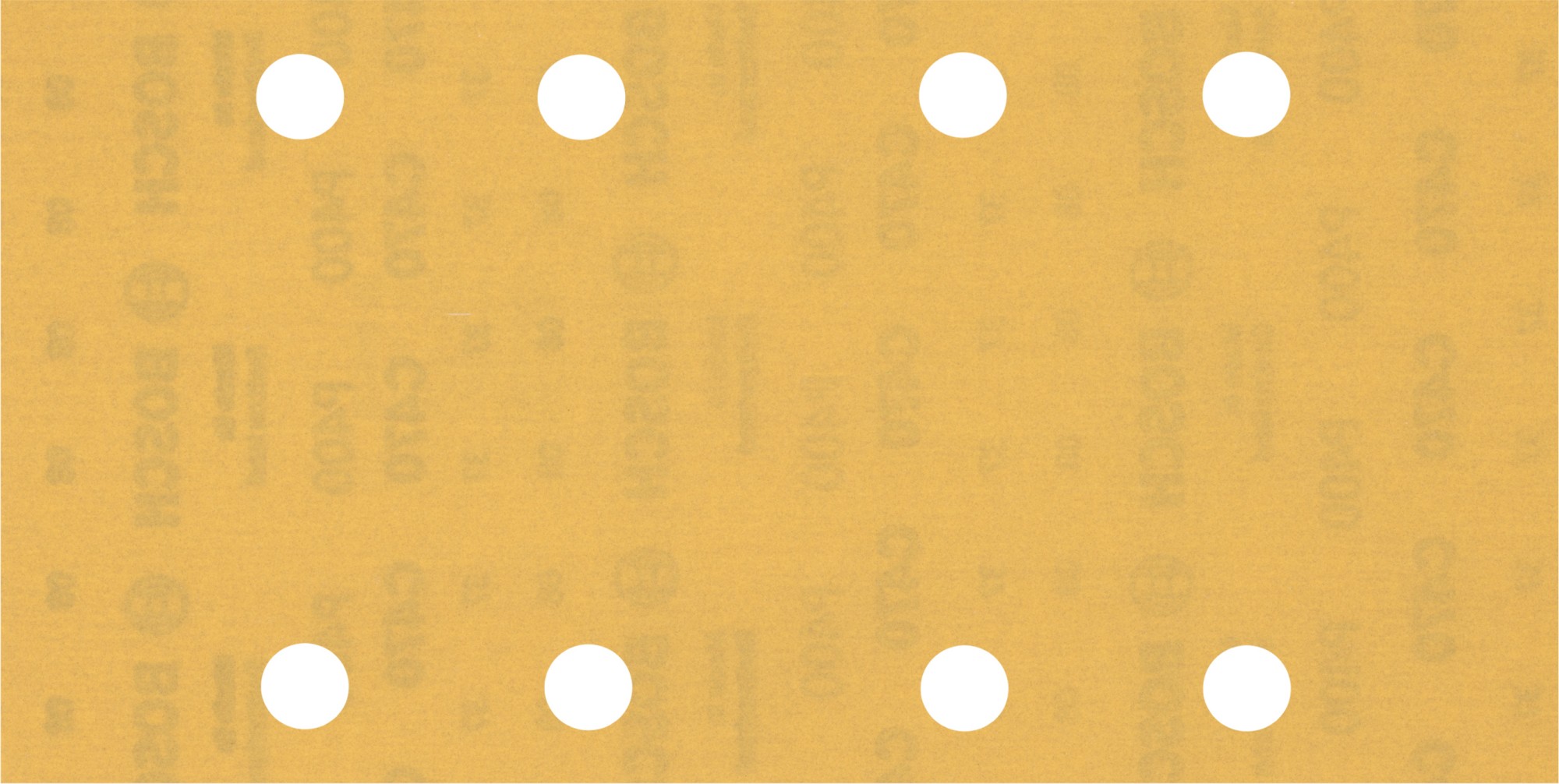 Papel de lija EXPERT C470 con 8 orificios para lijadoras orbitales 93 x 186 mm, G 400 50 unidades