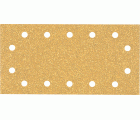 Papel de lija EXPERT C470 con 14 orificios para lijadoras orbitales 115 x 230 mm, G 40 50 unidades