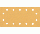 Papel de lija EXPERT C470 con 14 orificios para lijadoras orbitales 115 x 230 mm, G 100 50 unidades