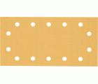 Papel de lija EXPERT C470 con 14 orificios para lijadoras orbitales 115 x 230 mm, G 120 50 unidades