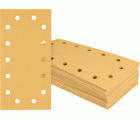 Papel de lija EXPERT C470 con 14 orificios para lijadoras orbitales 115 x 230 mm, G 320 50 unidades