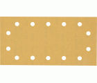 Papel de lija EXPERT C470 con 14 orificios para lijadoras orbitales 115 x 230 mm, G 180 50 unidades