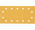 Papel de lija EXPERT C470 con 14 orificios para lijadoras orbitales 115 x 230 mm, G 240 50 unidades