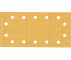 Papel de lija EXPERT C470 con 14 orificios para lijadoras orbitales 115 x 230 mm, G 400 50 unidades