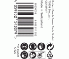Rollo de papel de lija EXPERT C470 para lijado manual de 93 mm x 50 m, G 60