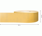 Rollo de papel de lija EXPERT C470 para lijado manual de 93 mm x 50 m, G 320