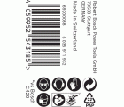 Rollo de papel de lija EXPERT C470 para lijado manual de 115 mm x 50 m, G 100