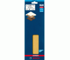 Set de papel de lija EXPERT C470 para lijadoras orbitales de 93 x 230 mm, G 3x60/4x80/3x120, 10 unidades