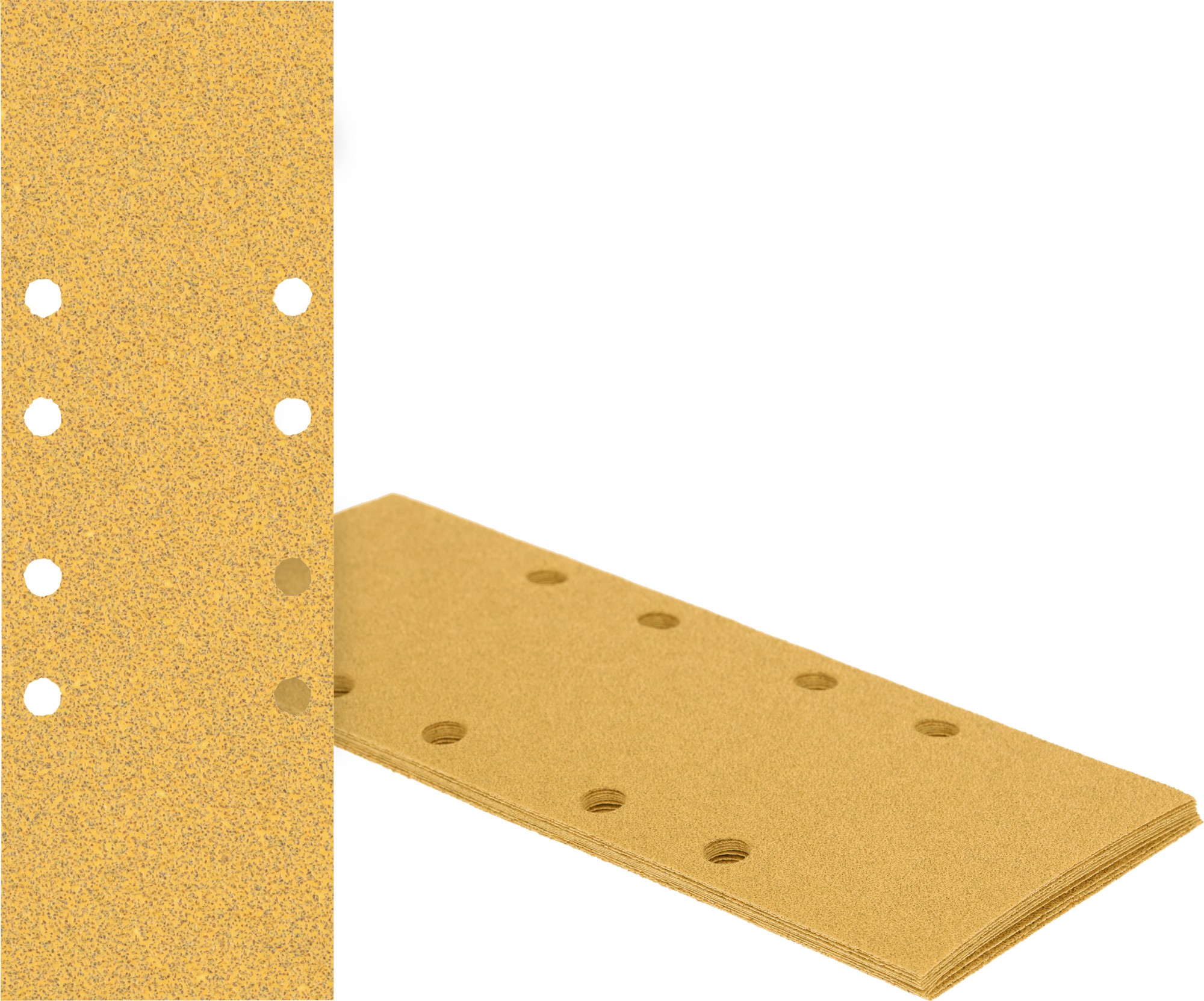 Set de papel de lija EXPERT C470 para lijadoras orbitales de 93 x 230 mm, G 3x60/4x80/3x120, 10 unidades