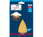 Papel de lija EXPERT C470 con 7 orificios para multilijadoras de 100 x 150 mm, G 80 10 unidades