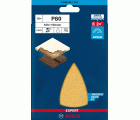 Papel de lija EXPERT C470 con 7 orificios para multilijadoras de 100 x 150 mm, G 80 10 unidades