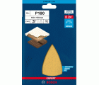 Papel de lija EXPERT C470 con 7 orificios para multilijadoras de 100 x 150 mm, G 180 10 unidades