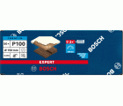Papel de lija EXPERT C470 multiperforado para lijadoras excéntricas de 150 mm, G 100, 50 unidades