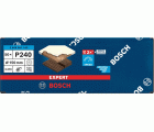 Papel de lija EXPERT C470 multiperforado para lijadoras excéntricas de 150 mm, G 240, 50 unidades