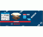 Papel de lija EXPERT C470 multiperforado para lijadoras excéntricas de 150 mm, G 240, 50 unidades