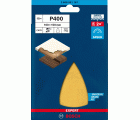 Papel de lija EXPERT C470 con 7 orificios para multilijadoras de 100 x 150 mm, G 400 10 unidades