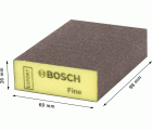 Taco de lija EXPERT S471 Standard, 26 mm x 69 mm x 97 mm, fino, 20 unidades