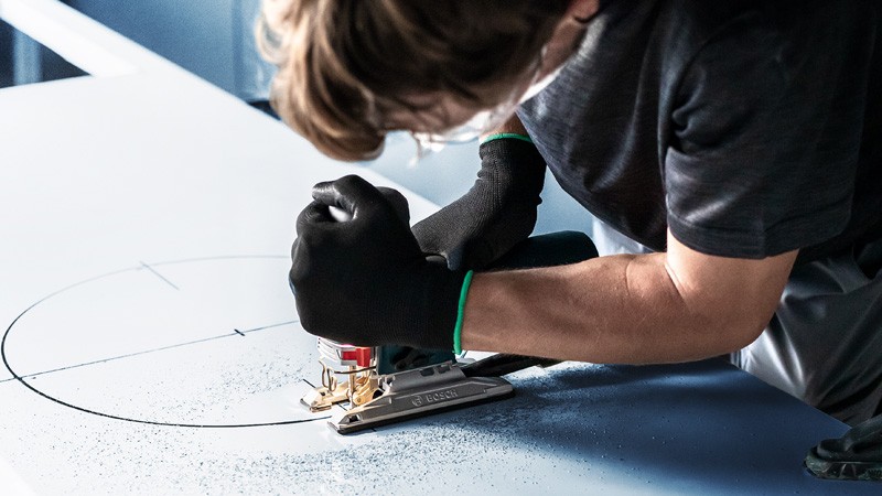 Hoja de sierra de calar EXPERT Hardwood 2-side clean T308BFP, 25 uds.