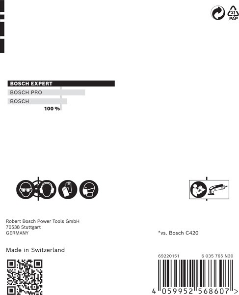 Set de 6 mallas de lija EXPERT M480 de 93 x 93 mm