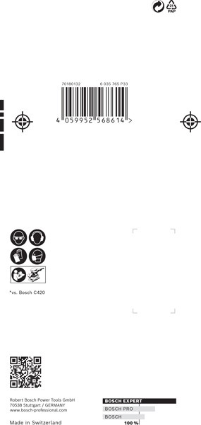 Set de mallas de lija EXPERT M480 de 80 x 133 mm, 10 unidades