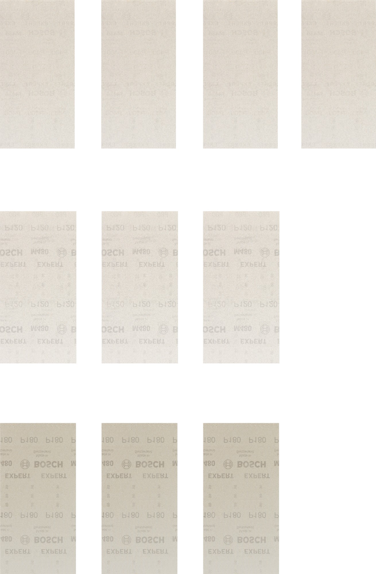 Set de mallas de lija EXPERT M480 de 115 x 230 mm, 10 unidades