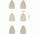 Set de mallas de lija EXPERT M480 de 100 x 150 mm, 10 unidades
