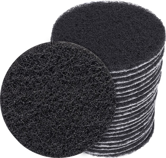 Disco de vellón EXPERT N880 para lijadoras excéntricas, 125 mm, medio S