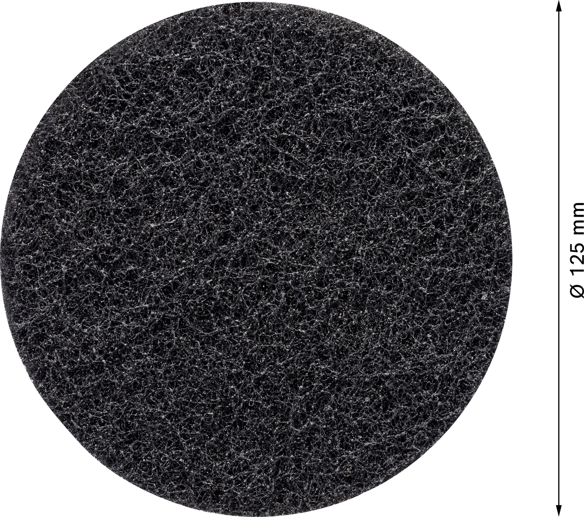 Disco de vellón EXPERT N880 para lijadoras excéntricas, 125 mm, medio S