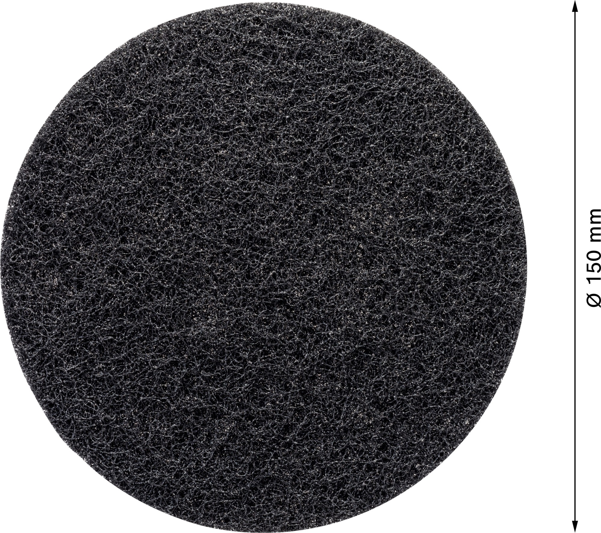 Disco de vellón EXPERT N880 para lijadoras excéntricas, 150 mm, medio S