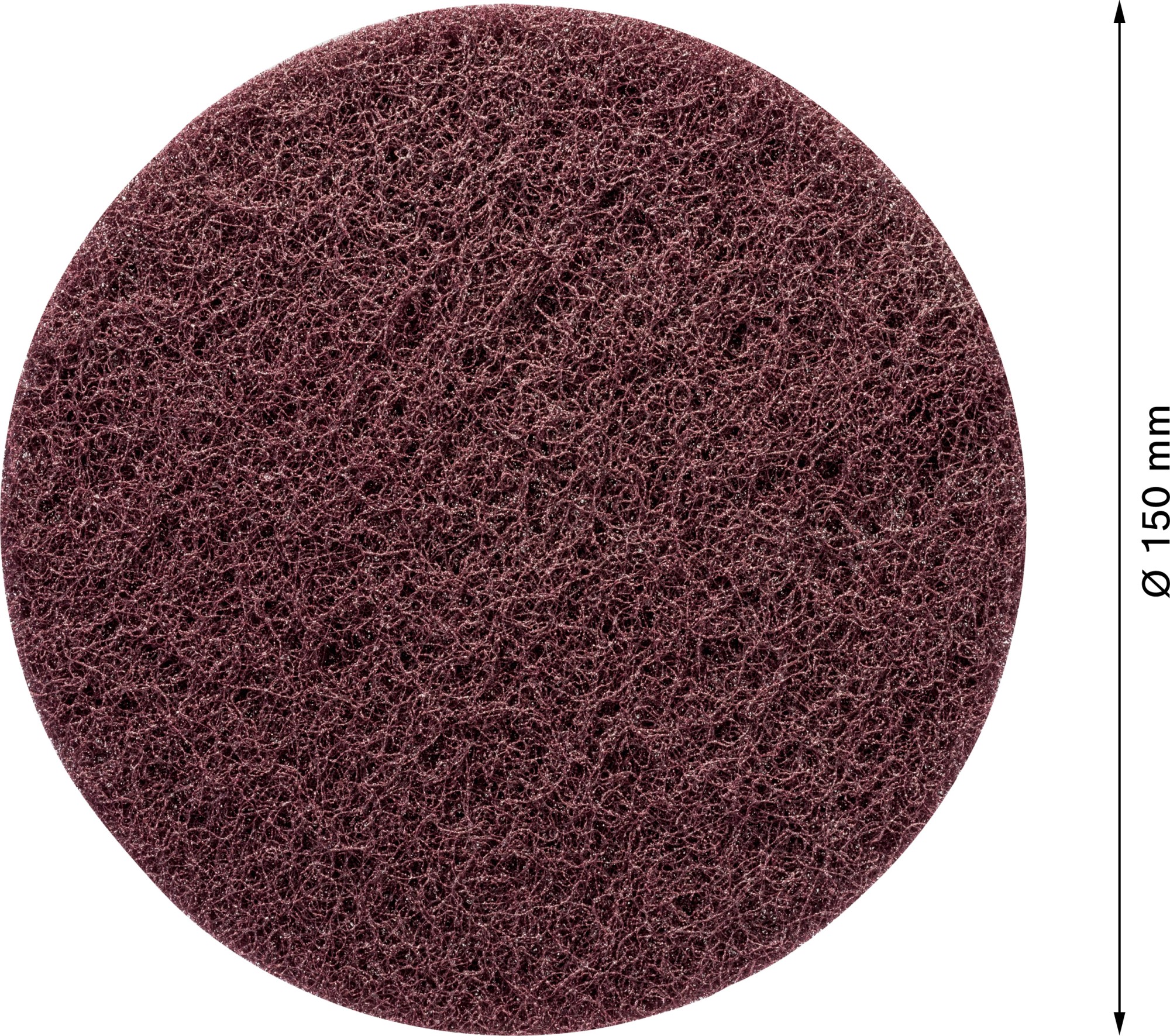 Disco de vellón EXPERT N880 para lijadoras excéntricas, 150 mm, medio A