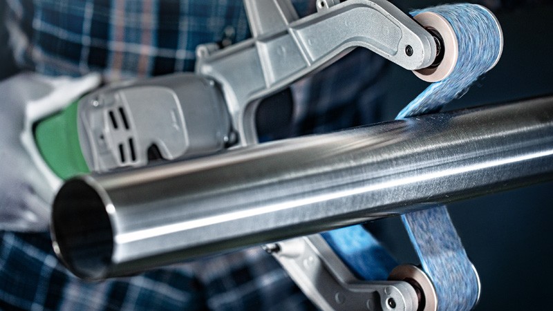 Banda de lija EXPERT N470 para lijadoras de banda de 40 x 760 mm, medio, 10 unidades