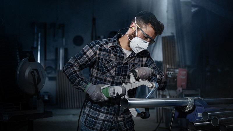 Banda de lija EXPERT N470 para lijadoras de banda de 40 x 760 mm, fino, 10 unidades