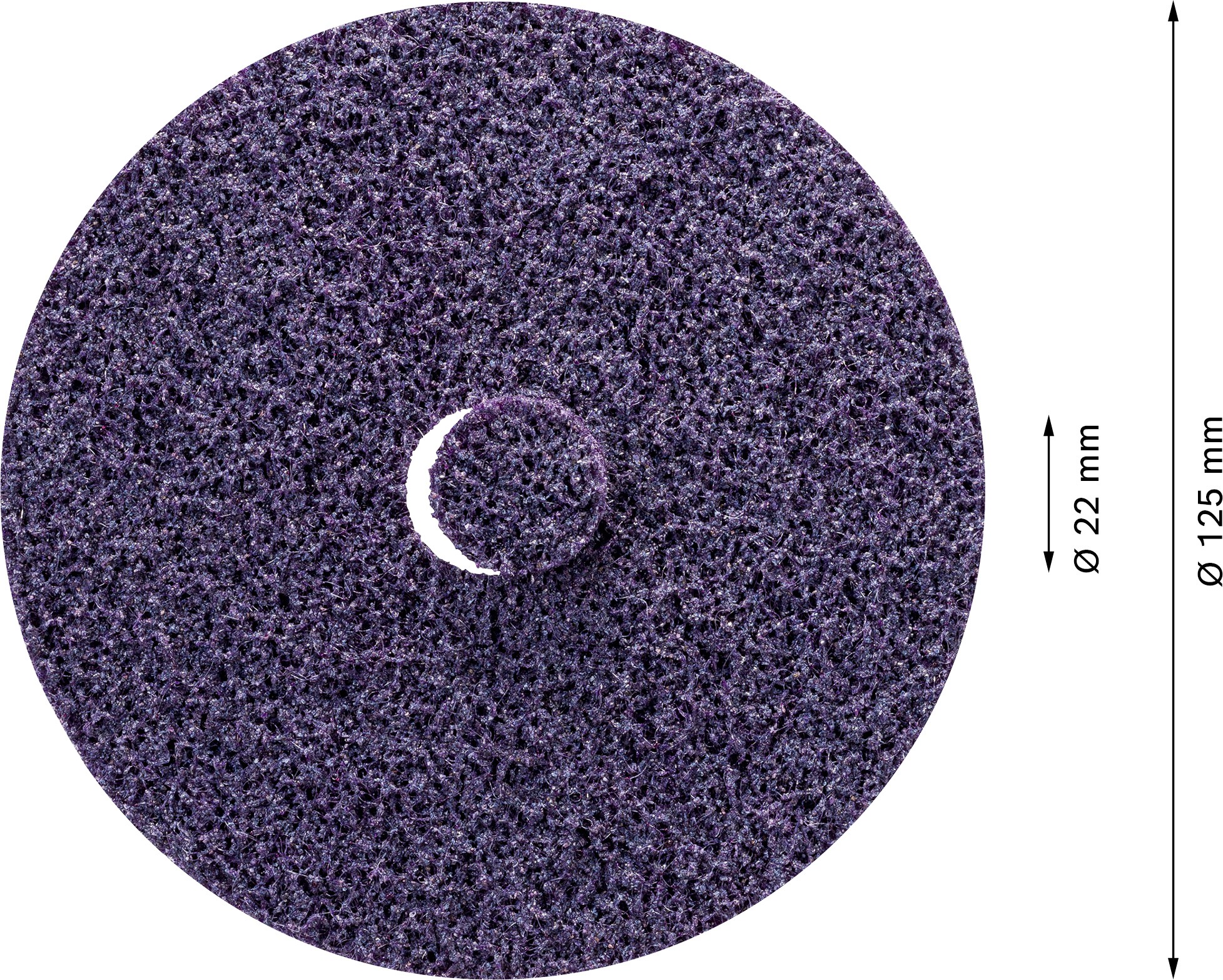 Disco SCM EXPERT N477 para amoladoras, 125 mm x 22 mm, extragrueso