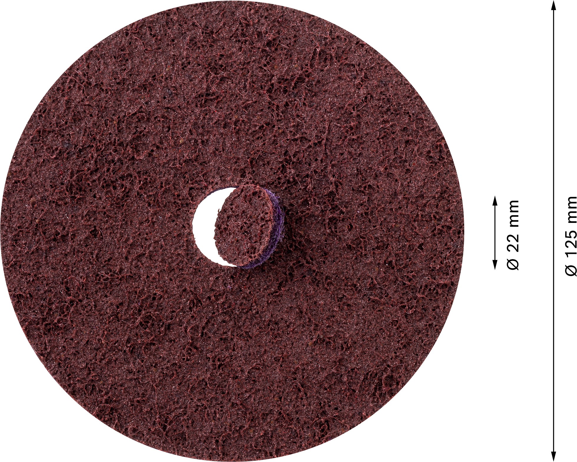 Disco SCM EXPERT N477 para amoladoras, 125 mm x 22 mm, medio