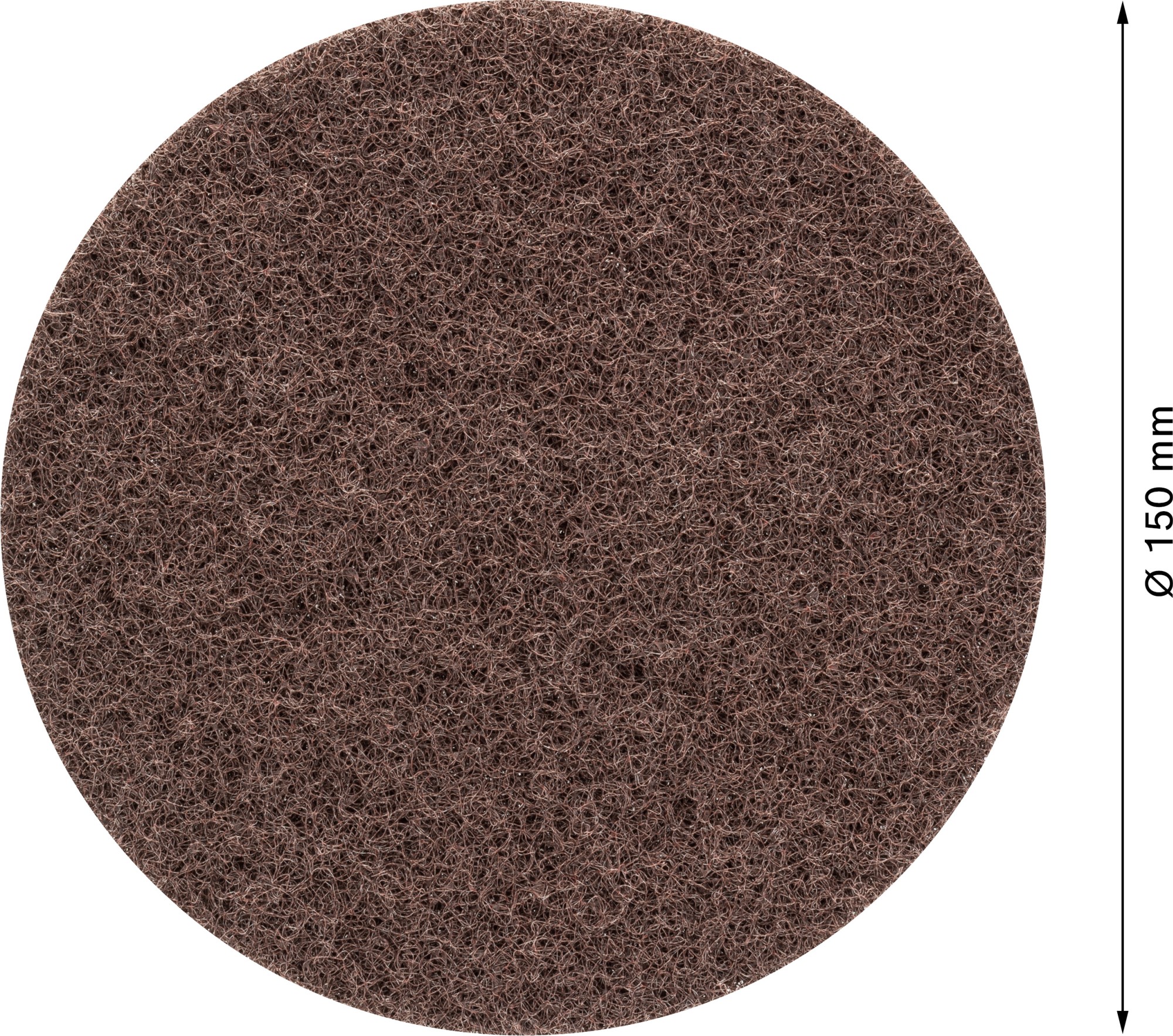 Disco de vellón EXPERT N880 para lijadoras excéntricas de 150 mm, grueso, 5 unidades