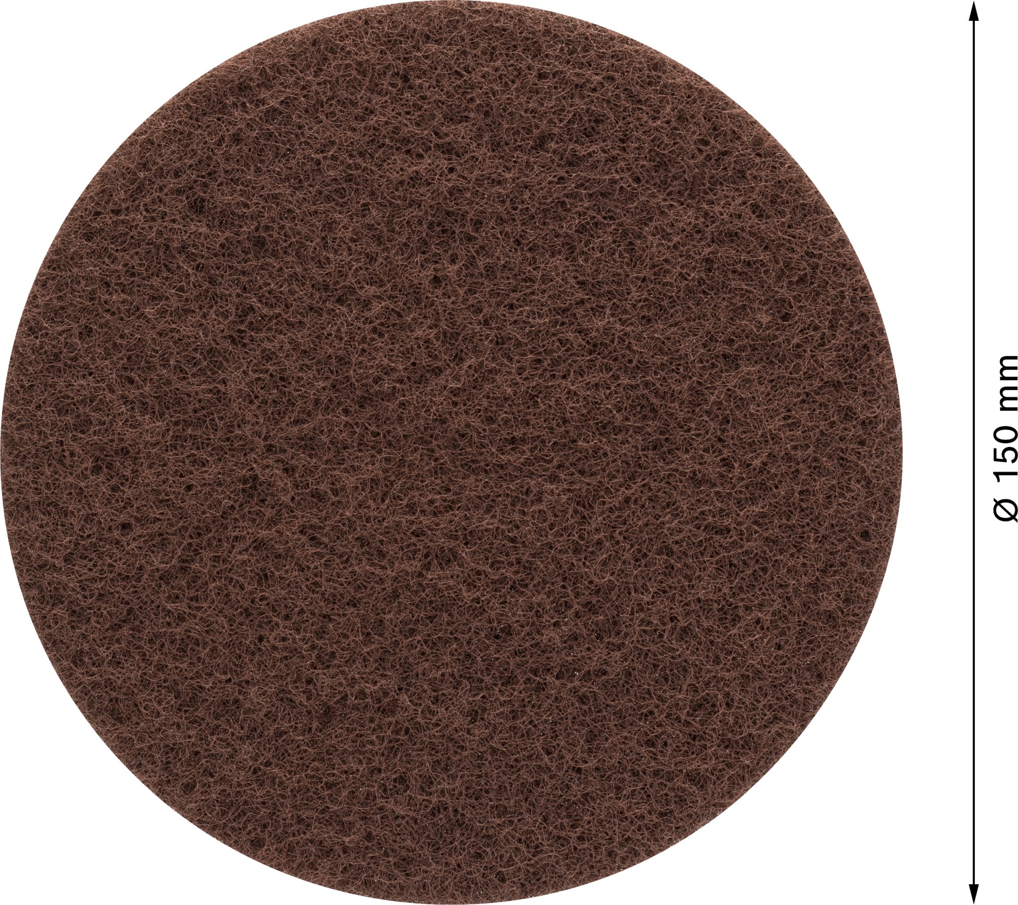 Disco de vellón EXPERT N880 para lijadoras excéntricas de 150 mm, medio, 5 unidades