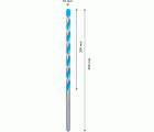 Broca EXPERT CYL-9 MultiConstruction de 10 x 200 x 250 mm
