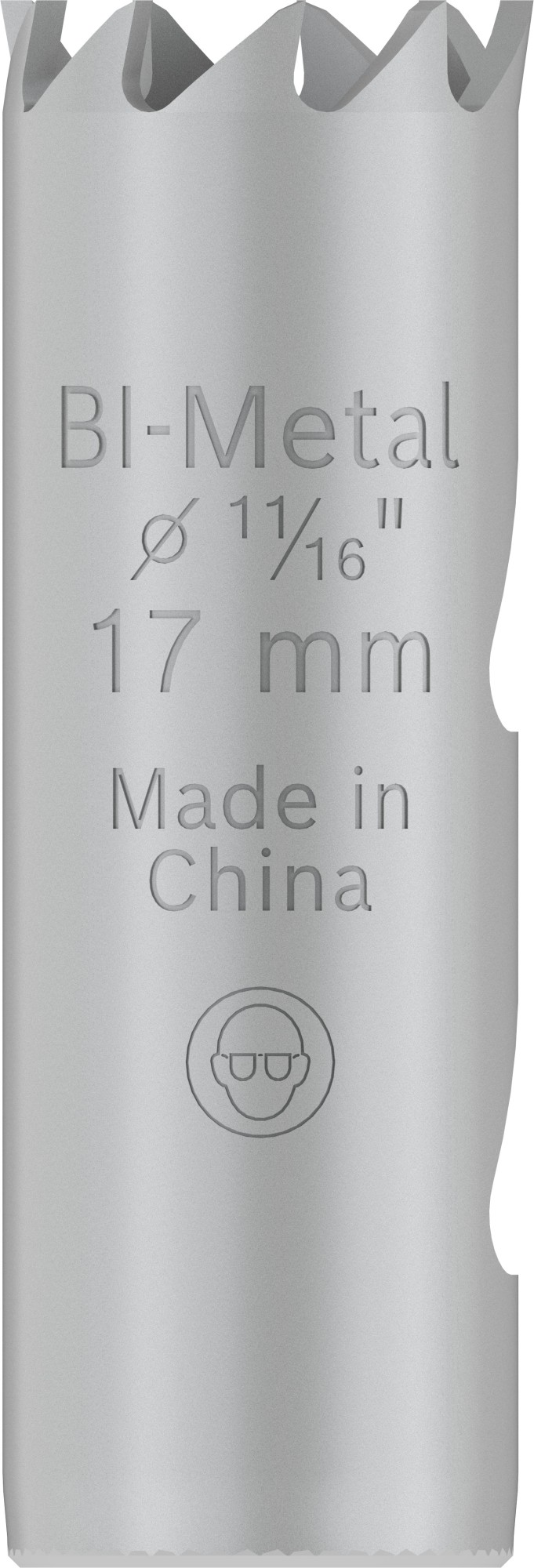 Sierra de corona PRO Multi Material, 17 mm, roscada